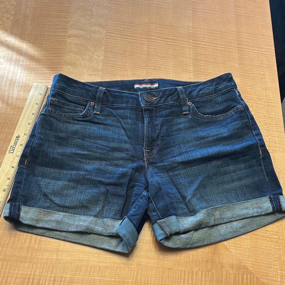 Tommy Hilfiger Dark Blue Jean Shorts size 2